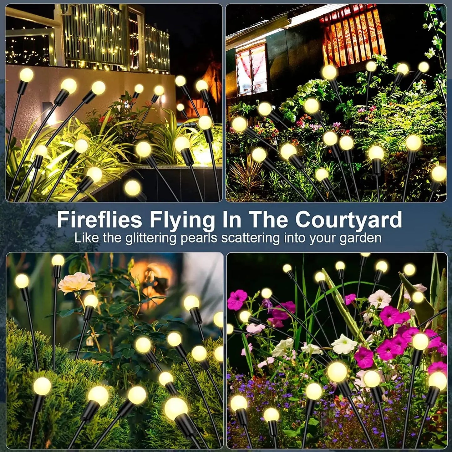 Solar Garden Lights 8 LEDs - Everything for Everyone