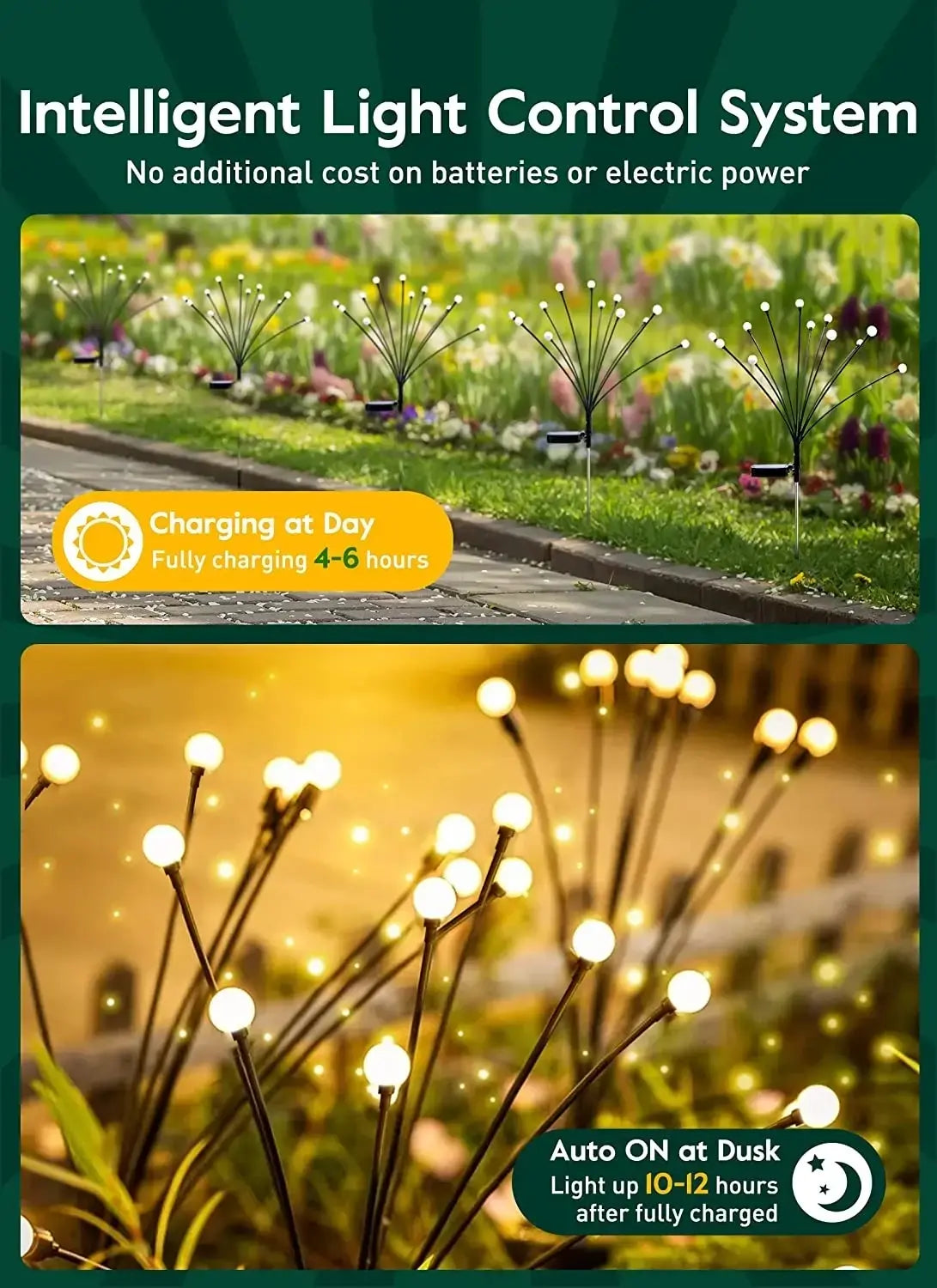 Solar Garden Lights 8 LEDs - Everything for Everyone