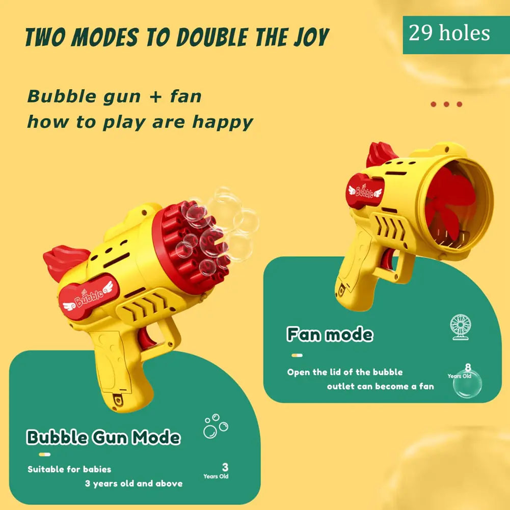 Bubble Gun LED Light Blower - Everything for Everyone