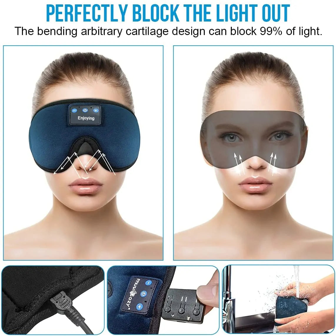 Sleep Eye Mask Headphones - Everything for Everyone
