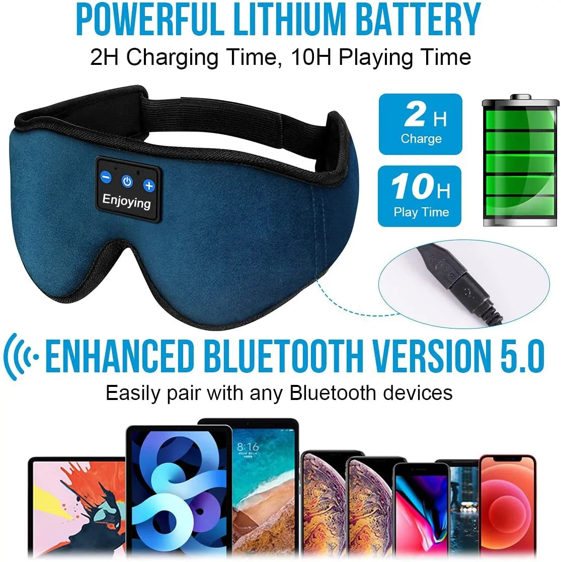 Sleep Eye Mask Headphones - Everything for Everyone