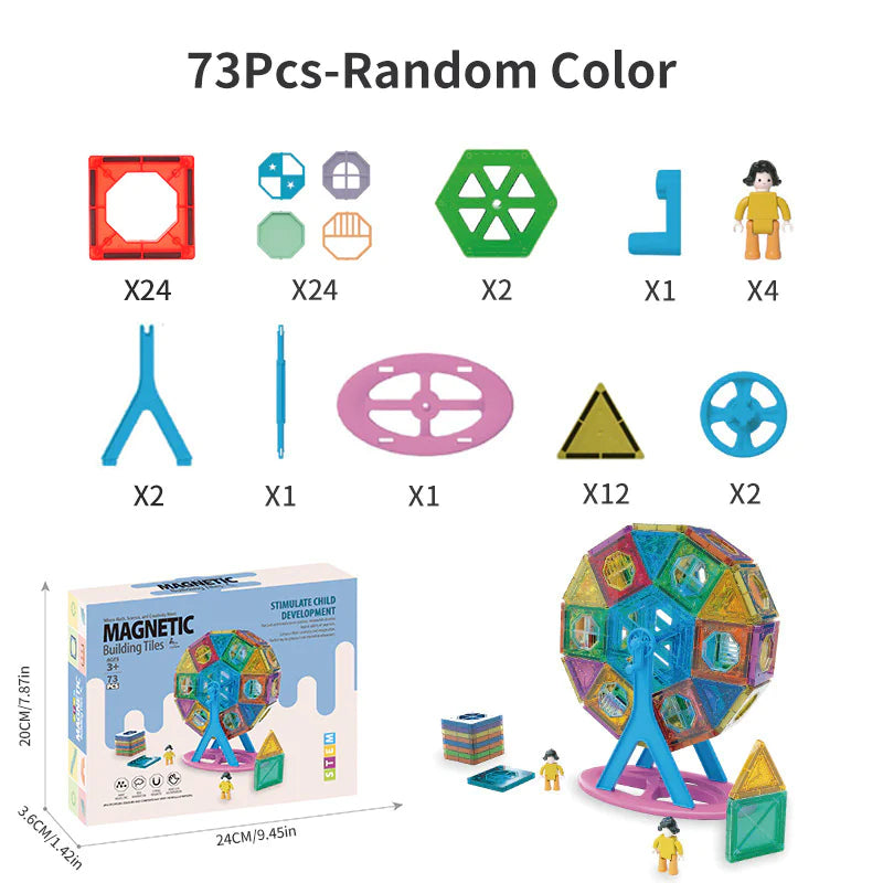 Magnetic Builder Blocks - Everything for Everyone