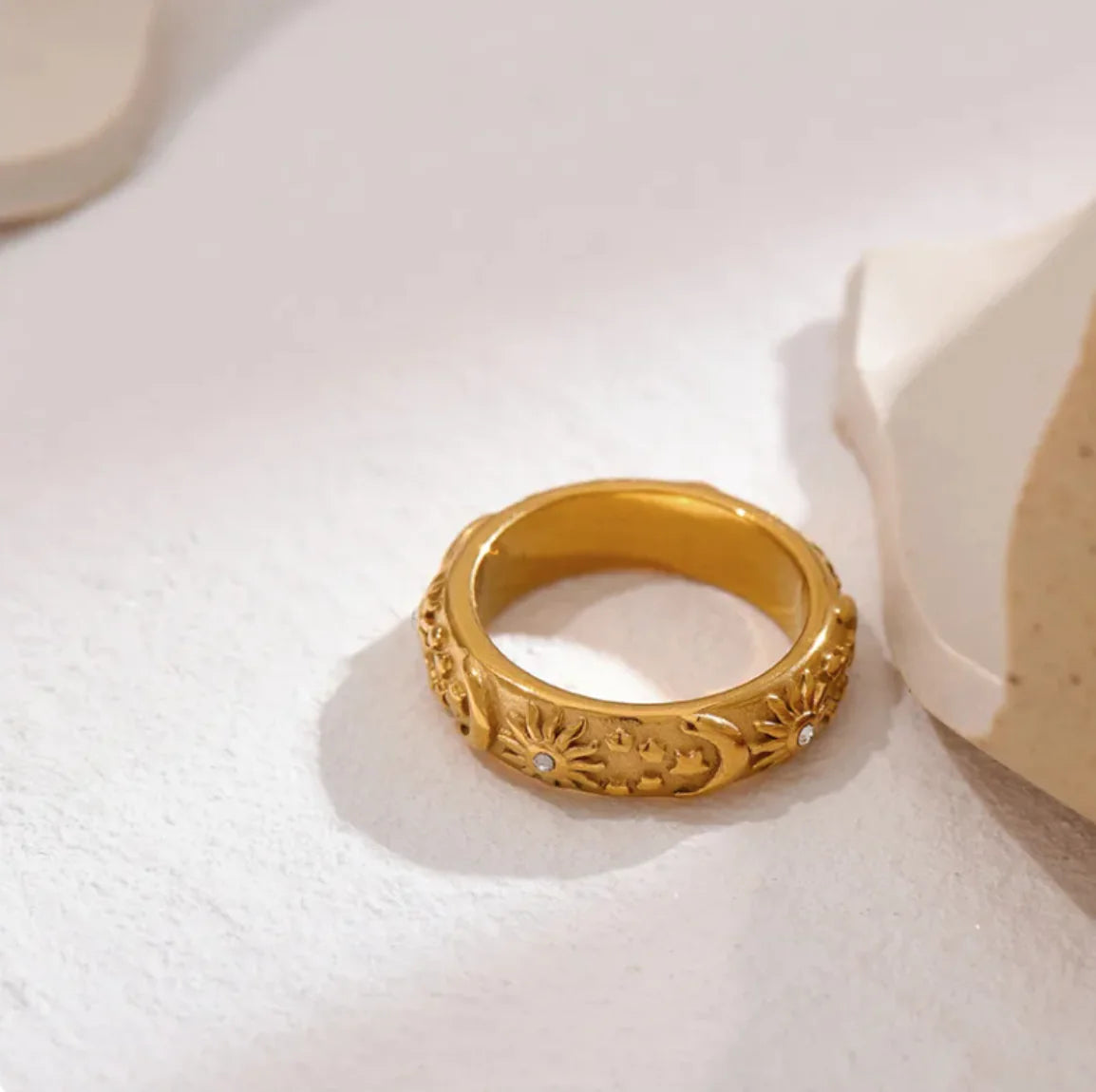 Star, Moon, and Sun Ring - Everything for Everyone
