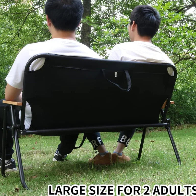 2 PERSON Outdoor Bench Portable Chair - Everything for Everyone