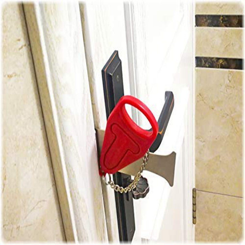 Portable Hotel Door Lock Self-Defense Door Stop - Everything for Everyone