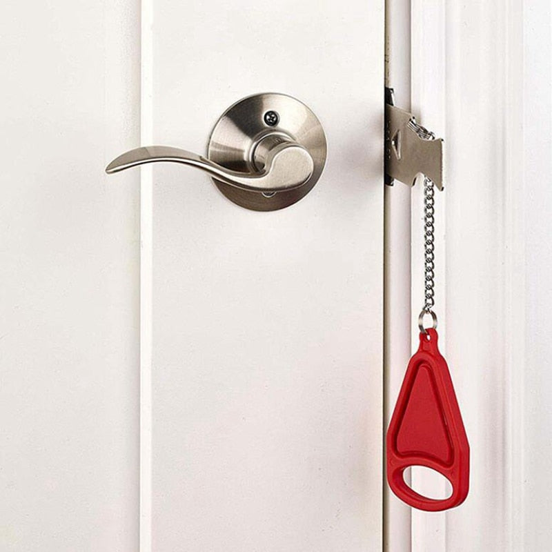 Portable Hotel Door Lock Self-Defense Door Stop - Everything for Everyone