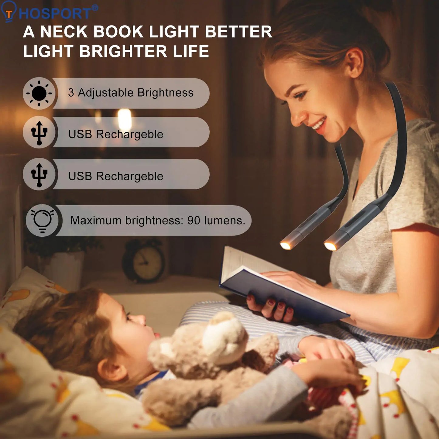 Neck Reading Light - Everything for Everyone