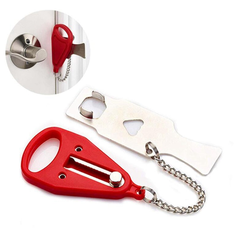 Portable Hotel Door Lock Self-Defense Door Stop - Everything for Everyone