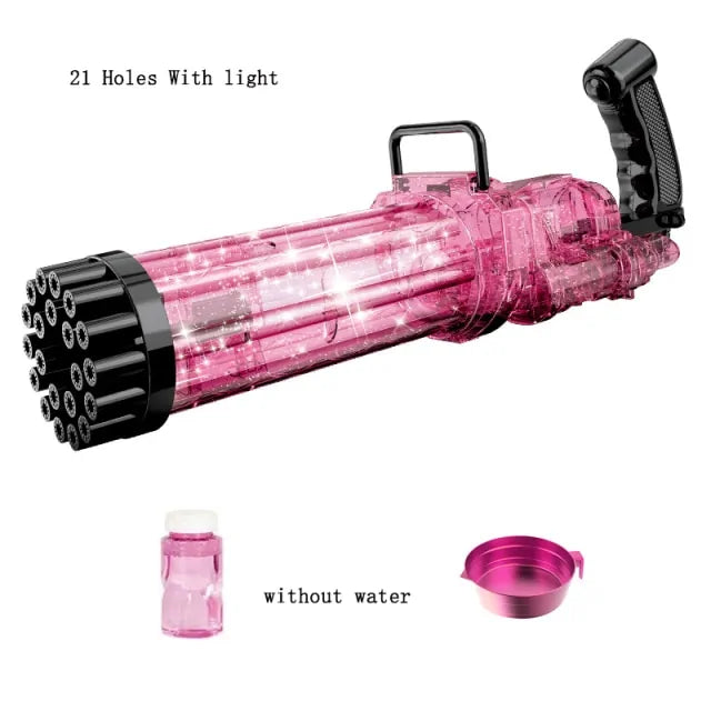 Large Gatling Bubble Gun Kids Toys - Everything for Everyone