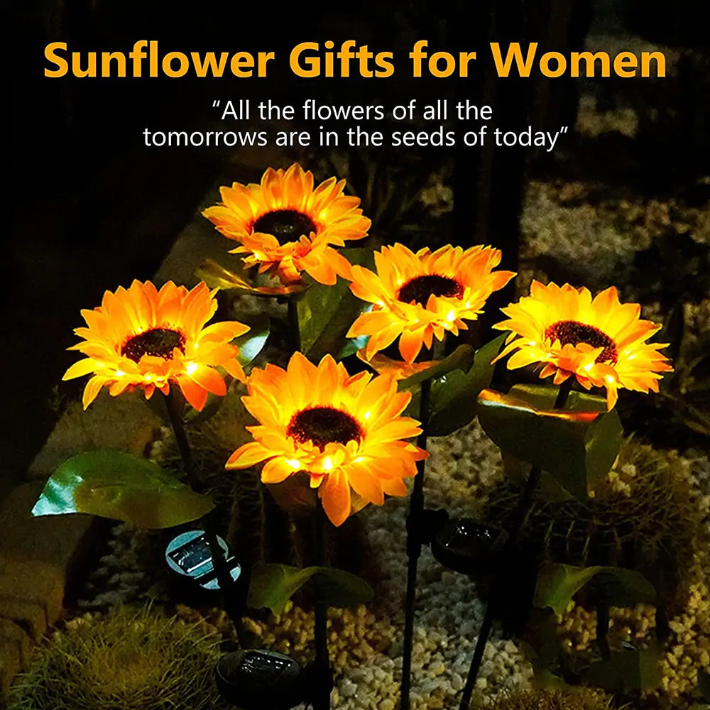 Sunflowers Solar Lawn Light - Everything for Everyone