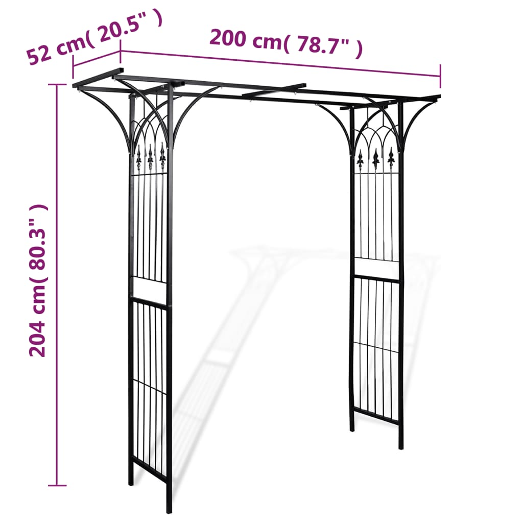 vidaXL Garden Arch 200x52x204 cm - Everything for Everyone