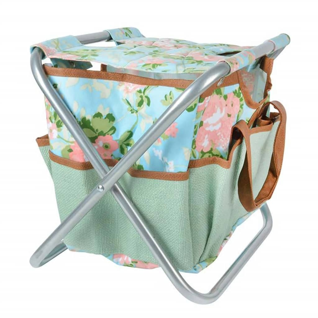 Esschert Design Garden Tool Stool Rose Print - Everything for Everyone