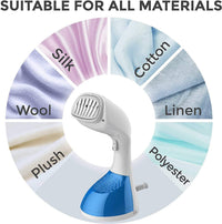 Clothes Steamer 1400 Watt Fast Heat Up Portable - Everything for Everyone