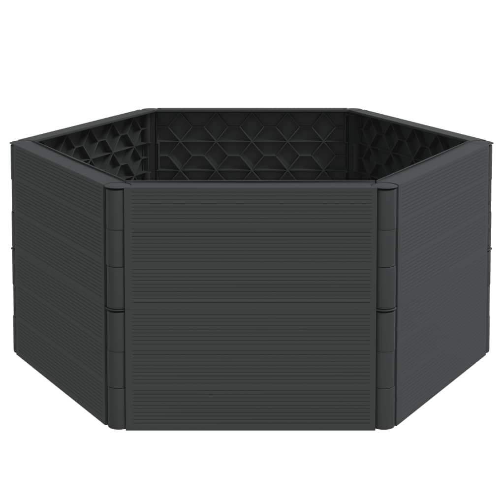 vidaXL Garden Planter Anthracite PP - Everything for Everyone