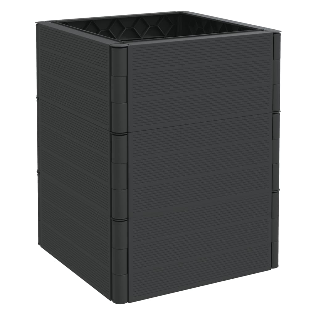 vidaXL Garden Planter Anthracite PP - Everything for Everyone