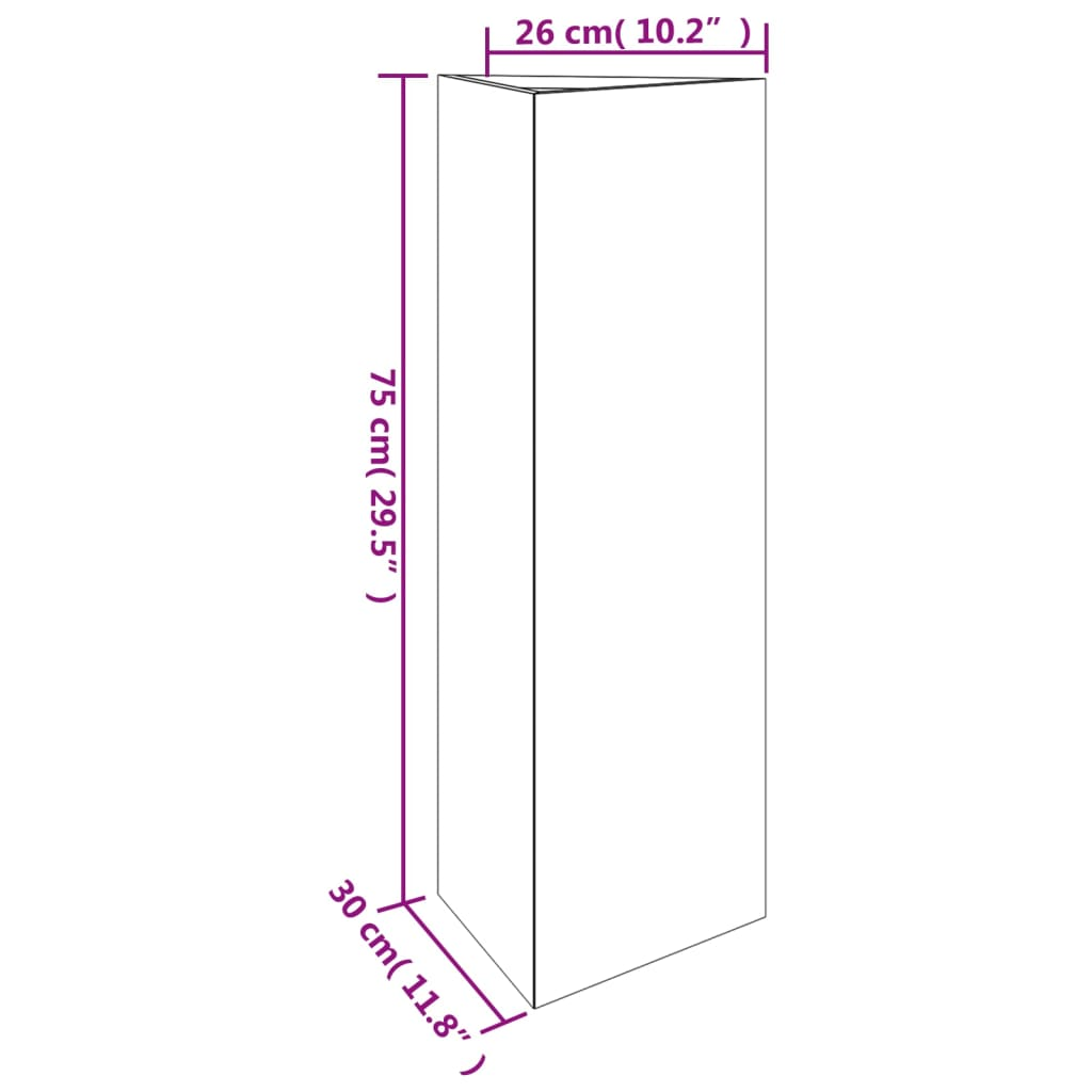 vidaXL Garden Planter 30x26x75 cm Corten Steel - Everything for Everyone