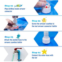 Outdoor Inflatable Kids Sprinkler Play Pad - Everything for Everyone