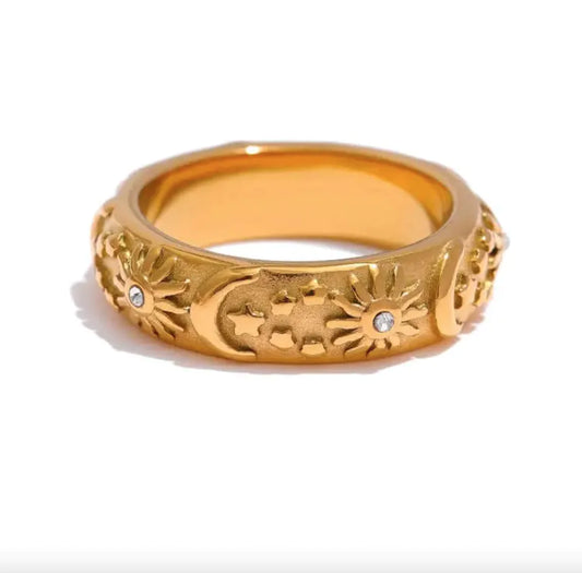 Star, Moon, and Sun Ring - Everything for Everyone