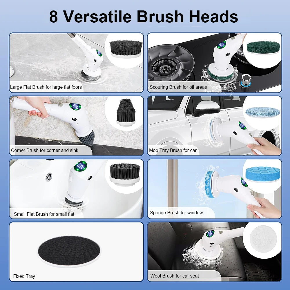 Cleaning Brush 8-in-1 - Everything for Everyone