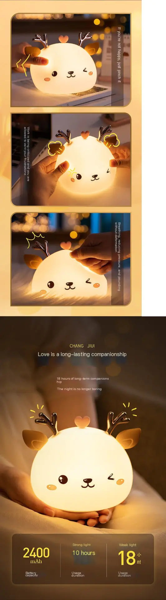 LED Unicorn Bedside Night Light - Everything for Everyone