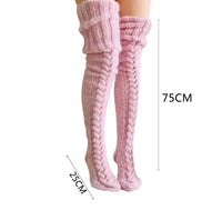 Over-the-Knee Knitted Winter Socks - Everything for Everyone