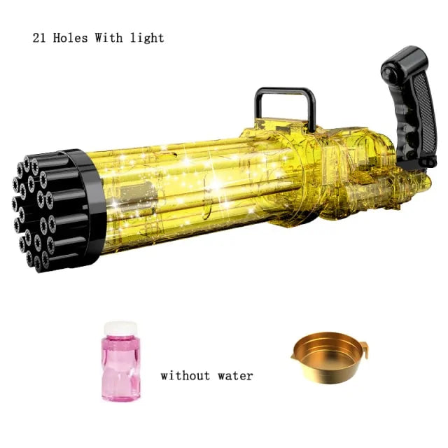 Large Gatling Bubble Gun Kids Toys - Everything for Everyone