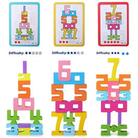 Wooden Number Blocks Set - Everything for Everyone