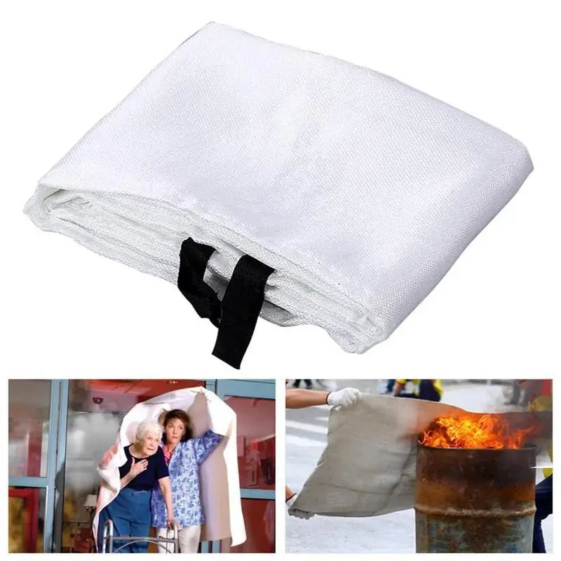 Fire Blanket Emergency Fiberglass Cloth - Everything for Everyone