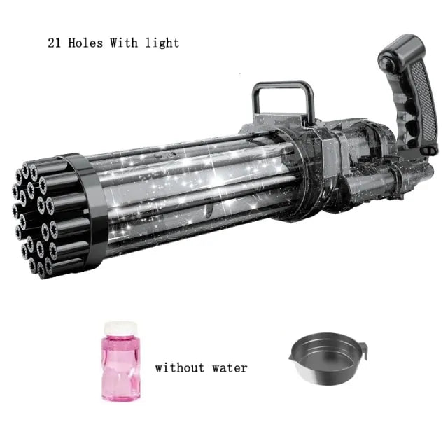 Large Gatling Bubble Gun Kids Toys - Everything for Everyone