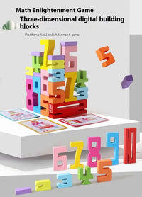 Wooden Number Blocks Set - Everything for Everyone
