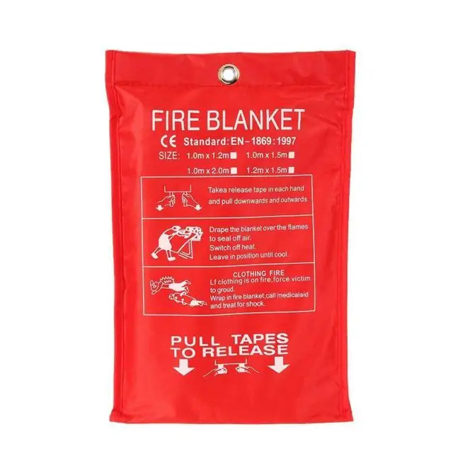 Fire Blanket Emergency Fiberglass Cloth - Everything for Everyone