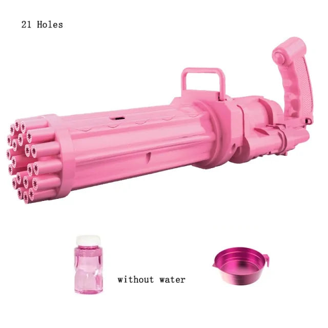 Large Gatling Bubble Gun Kids Toys - Everything for Everyone