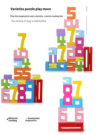 Wooden Number Blocks Set - Everything for Everyone