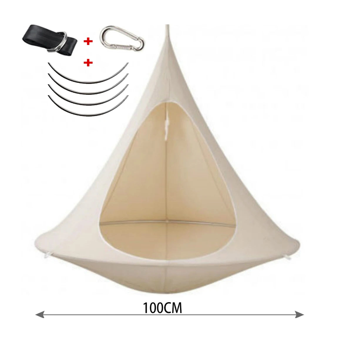 100cm UFO Shape Teepee Tree Hanging Swing Chair - Everything for Everyone