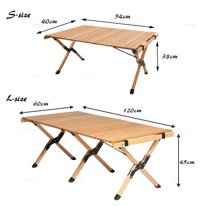 Folding Wood Table - Everything for Everyone