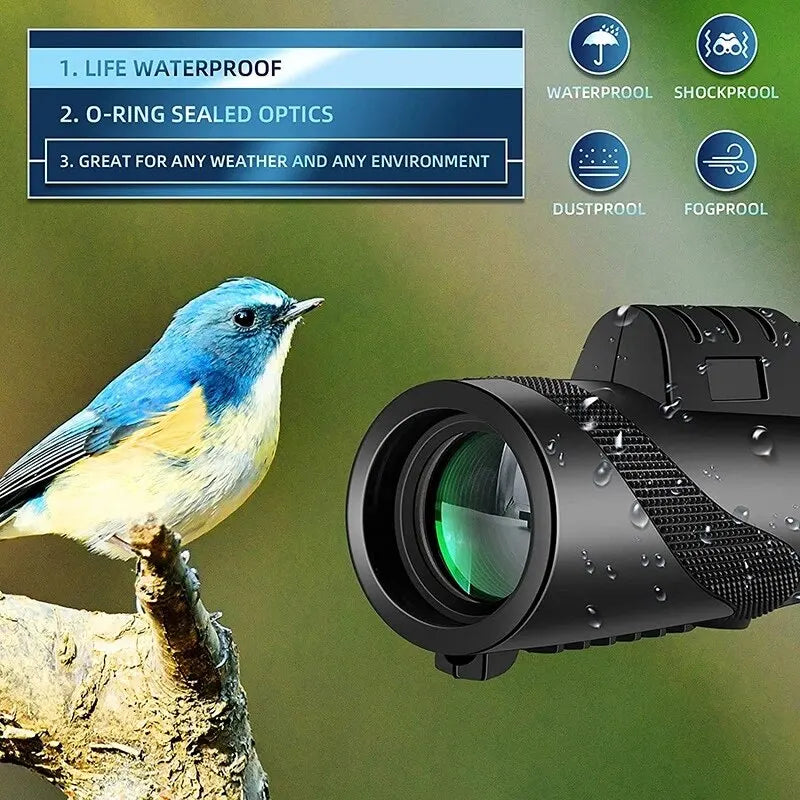 Portable Zoom HD 5000M Telescope Outdoor Travel - Everything for Everyone