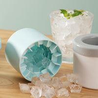 Silicone Cylinder Portable Ice Maker Bucket - Everything for Everyone