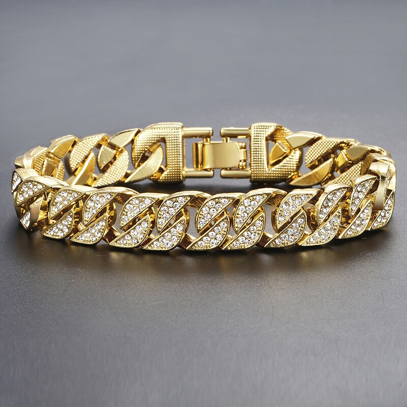 Miami Gold Curb Cuban Bracelet - Everything for Everyone