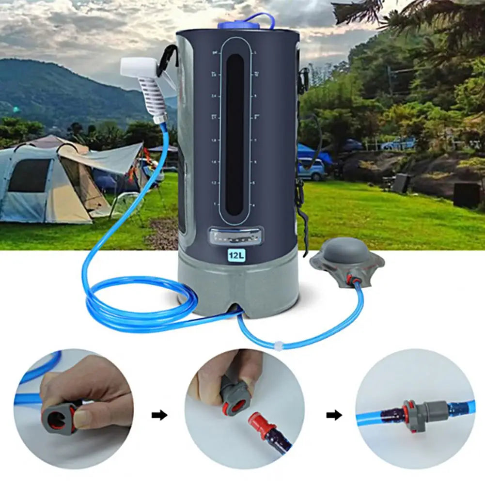 Portable Shower Bag With Foot Pump for pets - Everything for Everyone