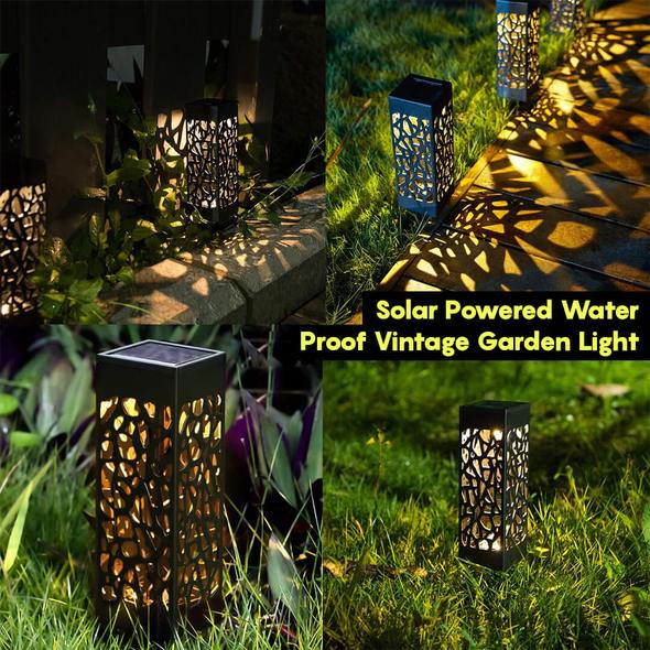 Solar Powered Waterproof Vintage Garden Light - Everything for Everyone