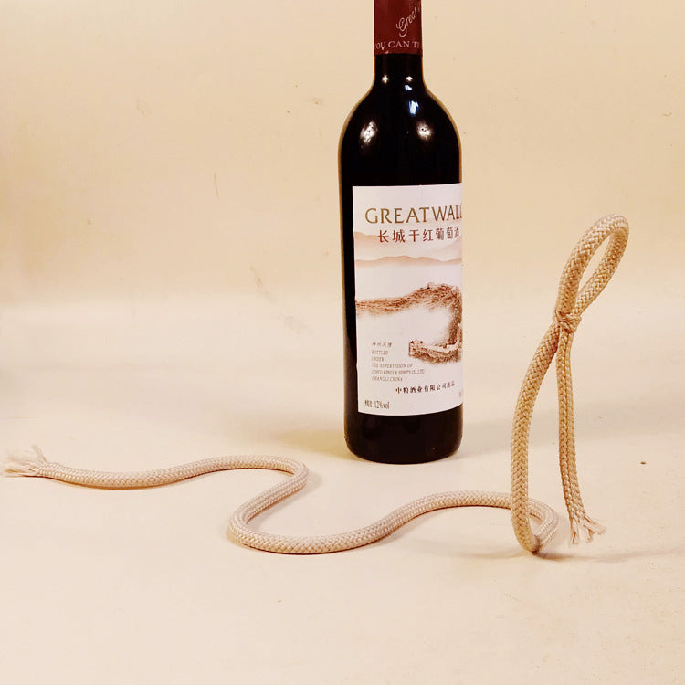 Suspended Rope Wine Bottle Holder - Everything for Everyone