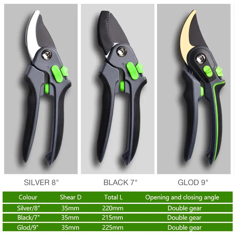 Garden Stainless Steel Pruning Shears - Everything for Everyone