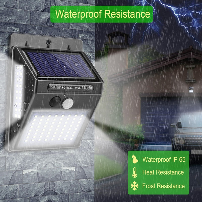 Garden Solar LED Lamp PIR Motion Sensor - Everything for Everyone