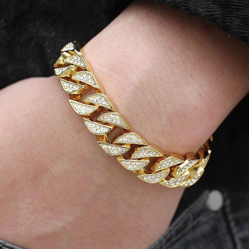 Miami Gold Curb Cuban Bracelet - Everything for Everyone