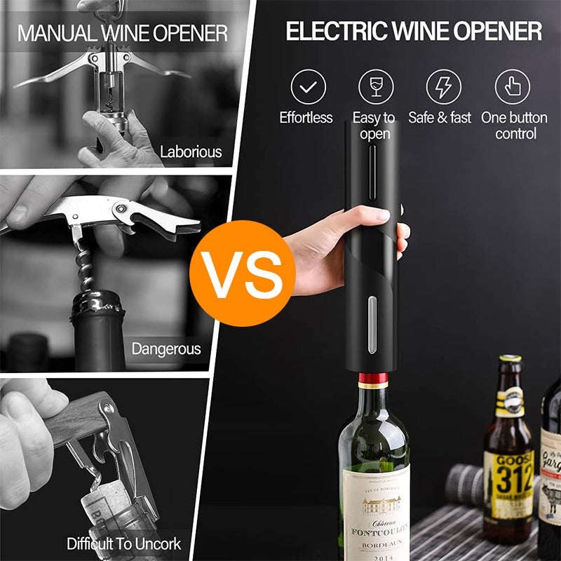 Electric Wine Bottle Opener Kit - Everything for Everyone