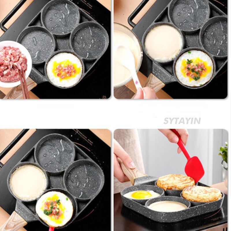 Four-hole Omelet Pan - Everything for Everyone