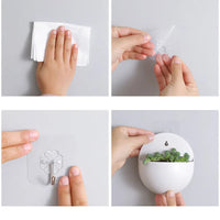 Plastic Hydroponic Wall Mounted Planter Home Garden Decoration - Everything for Everyone