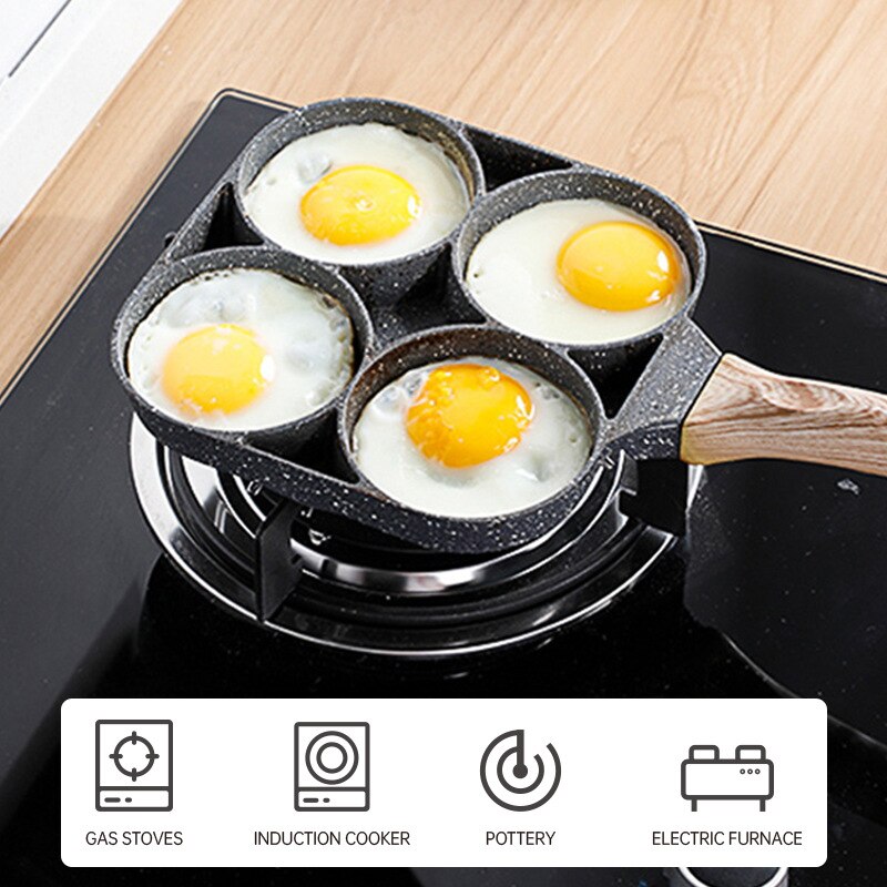 Four-hole Omelet Pan - Everything for Everyone