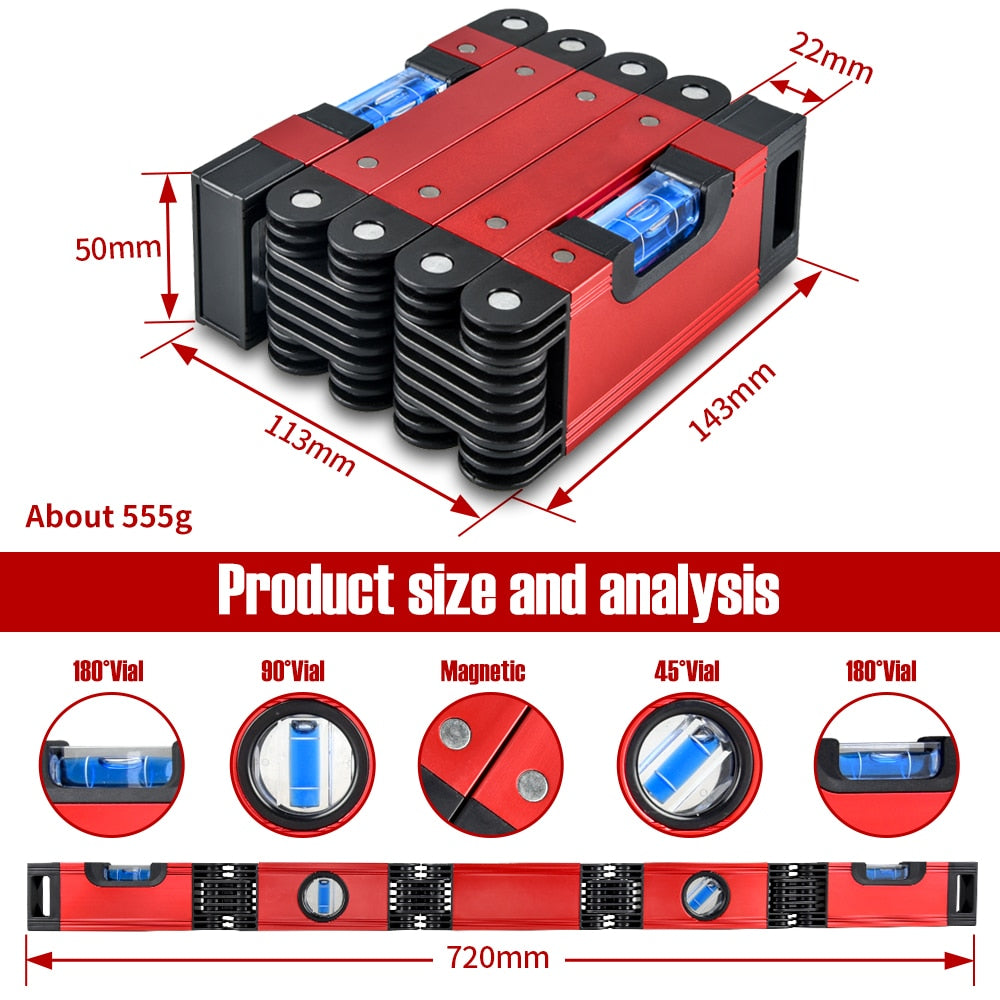 Multi-Function Foldable Level - Everything for Everyone