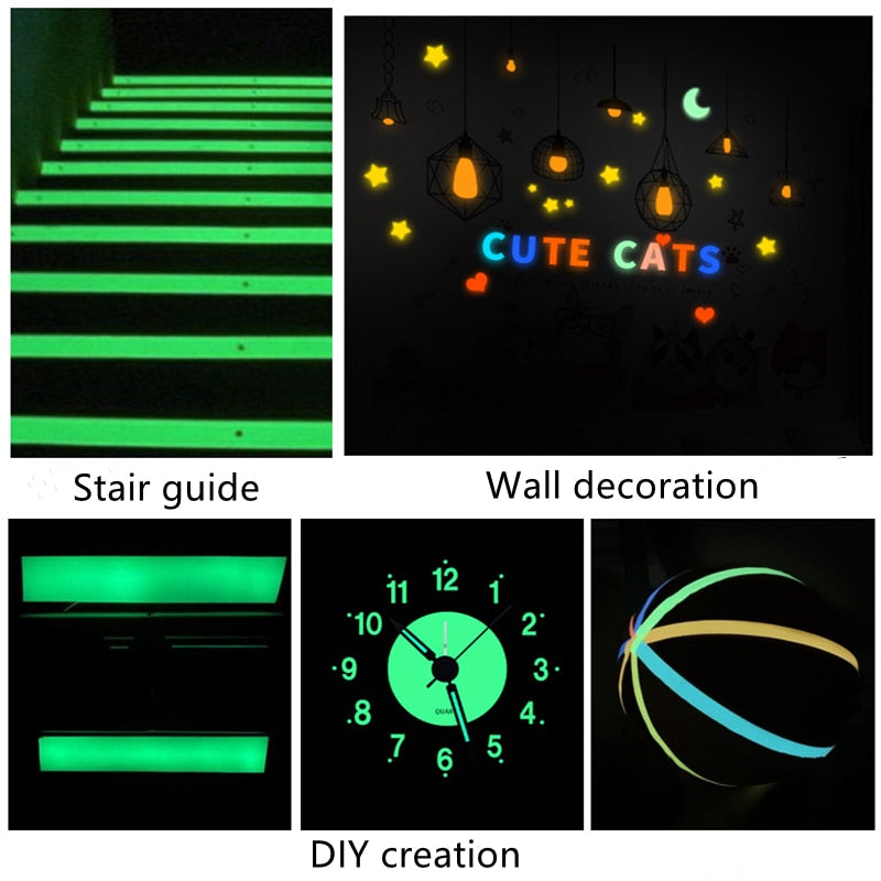 Glow In The Dark Sticker Tape - Everything for Everyone